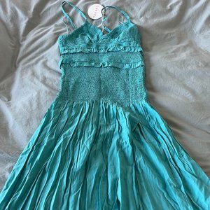 NWT Turquoise Blue Maxi Dress